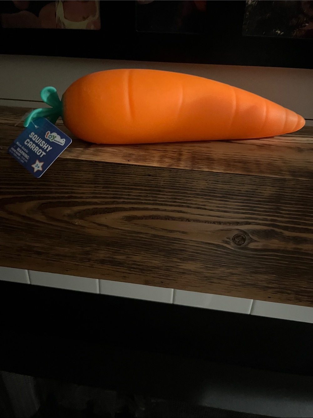 Orange Squishy Carrot